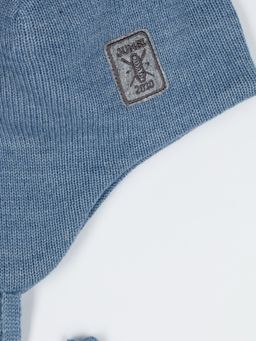 Шапка весенняя/осенняя вязаная (Деним) ОРЕО - Jumbi фото 9