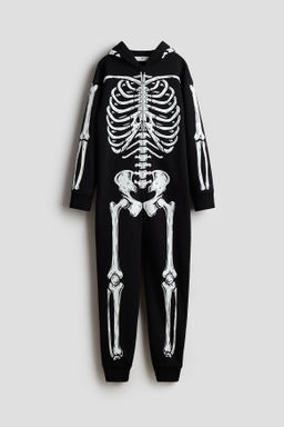 Mono estampado en tejido sudadera