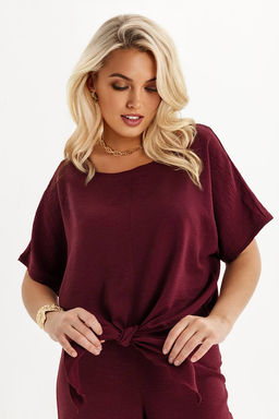 Блузка женская 4431/48/Винный - Rise фото 2