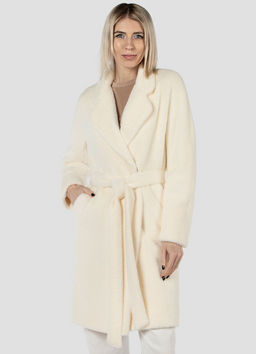 Пальто женское демисезонное (пояс) - El podio фото 2