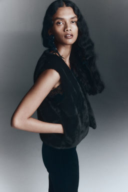 Chaleco efecto pelo - H&m фото 3