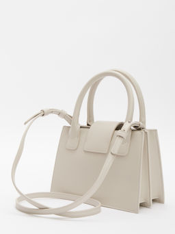 Женская сумка с ручками ARMANI EXCHANGE JODIE Артикул 4212370, пыльно-бежевый  фото 4