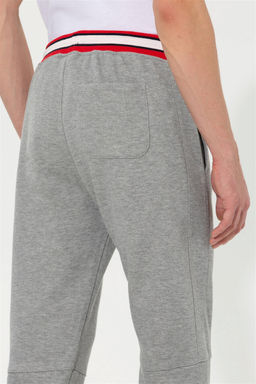 U. S. Polo Assn / Мужские серые меланжевые спортивные штаны - U.s. polo assn фото 15