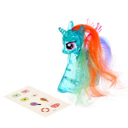 Игрушка-сюрприз Happy Valley «Сверкающий пони» со светом и татуировками, МИКС