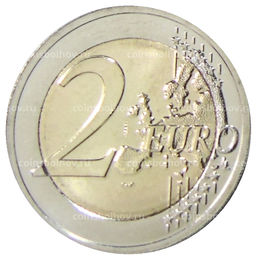Монета 2 евро 2025 года Литва Оборона страны