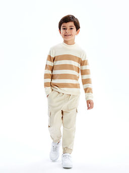 Beli Lastikli Erkek ?ocuk Jogger Pantolon