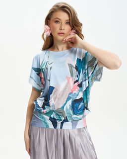 авторская вискозная футболка- кимоно - Sahar art lab фото 4