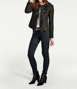 Блейзер, оливково-черный - Ashley brooke фото 7