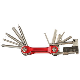 Мультиключ 11 инструментов, цвет красный - Simaland фото 2