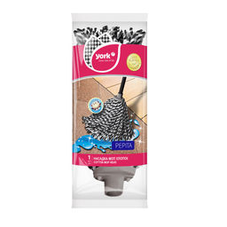 Насадка для уборки хлопковая Пепита York арт. 073170 - Полимербыт фото 2