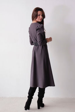 Платье с запахом черное - Martichelli фото 11