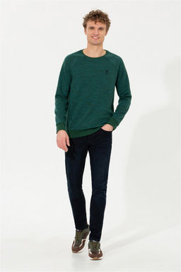 Мужской зеленый свитшот Неожиданная скидка в корзине - U.s. polo assn фото 4