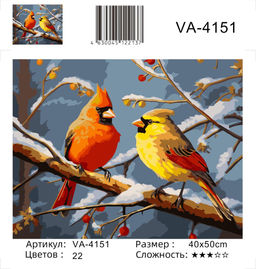 Картина по номерам на холсте и подрамнике 40х50 см - KOLIBRIKI фото 2