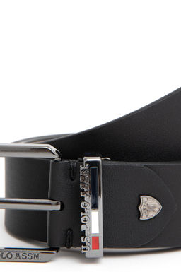 Мужской черный пояс - U.s. polo assn фото 4