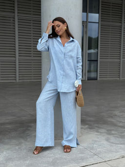 Костюм DilanaVIP 2105 голубой - Dilana vip фото 7