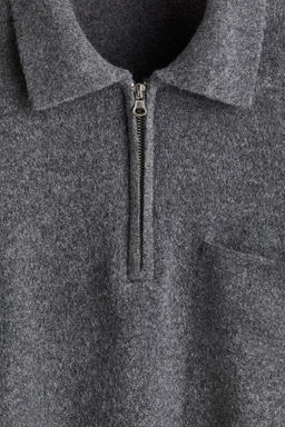 Jersey con media cremallera Regular Fit - H&m фото 4