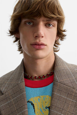 CHECK BLAZER X HARRY LAMBERT - Zara фото 6