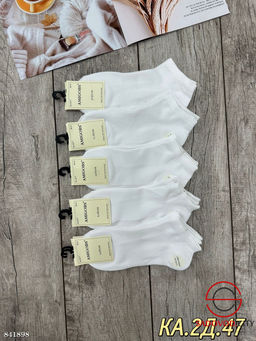 Женские носки из хлопка