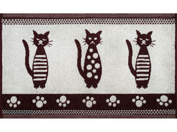 Полотенце махрово 6с104.411ж1 Коты (шоколад) е 67х40см