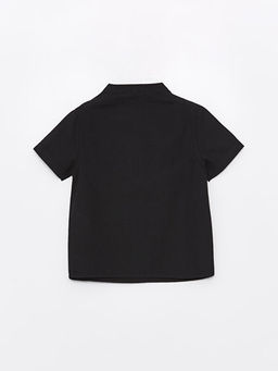 Hakim Yaka K?sa Kollu Basic Erkek ?ocuk G?mlek