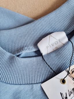Свитшот Базовый в цвете деним - Pivot фото 2
