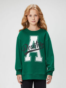 ACOOLA / Джемпер детский для девочек Toronto_sw изумрудный