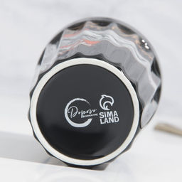 Стакан гранёный керамический True man, 230 мл