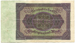 50000 марок 1922 года Германия