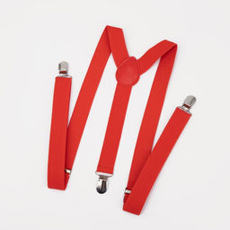 Подтяжки взрослые, ширина 2.5 см, цвет красный - Simaland фото 4
