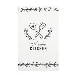 Цена за 4 шт. Полотенце Доляна Moms kitchen 35?60 см, 100% хлопок, вафля 160 г/м?