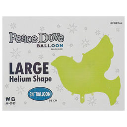 Воздушный шар фольгированный 34" «Голубь»