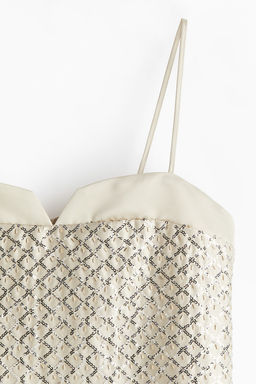 Vestido de tirantes con detalles decorativos - H&m фото 7