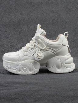 03-9E-1 LT. BEIGE Кроссовки женские (натуральная кожа, искусственная кожа) - Фабричный китай фото 9