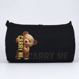 Сумка спортивная Carry me, 40*21*24 см, цвет чёрный - NAZAMOK KIDS фото 2