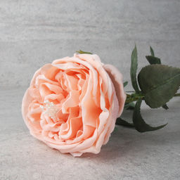 Цена за 1 шт. Цветок искусственный Пионовидная роза 59 см / GR-005 /уп 144/силикон - ГалеонТрейд фото 6