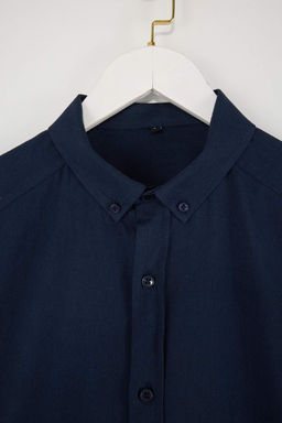 Lacivert Regular Erkek Gomlek TMNSS26GO00010