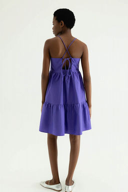 Ярко-голубое платье - Incity фото 5