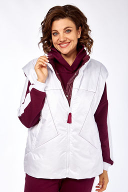 Костюм Diamant 1917 бордо белый  фото 13