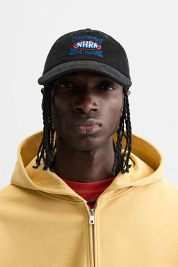 CORDUROY DRAG RACING PATCH CAP