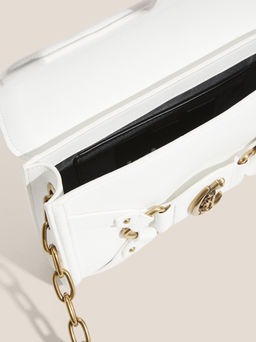 Женская сумка через плечо JUST CAVALLI CROSSED LACES Артикул 4450861, белый
