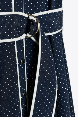 POLKA DOT MIDI DRESS - Zara фото 14