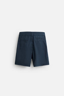 WASHED COTTON BERMUDA SHORTS - Zara фото 8