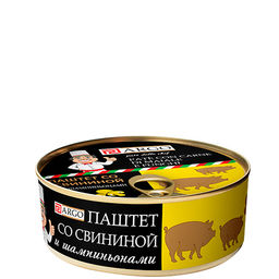 Паштет со свининой и шампиньонами Pate dello chef , 250г