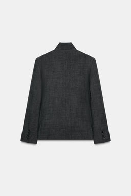 100% WOOL BLAZER ZW COLLECTION - Zara фото 4