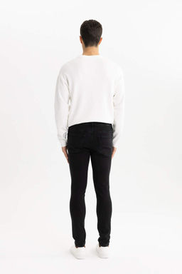 Джинсовые брюки скинни Carlo очень узкого кроя с нормальной талией и очень узкими штанинами - Defacto фото 6