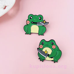 Брошь-значок Dangerous frog - Купи слона фото 3