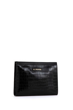 Женская черная сумка через плечо Неожиданная скидка в корзине - U.s. polo assn фото 4