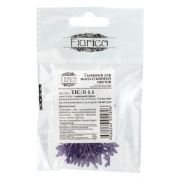 Blumentag Тычинки для искусственных цветов TIC/B-1.5 10 х 85 шт сливовый/plum  фото 3