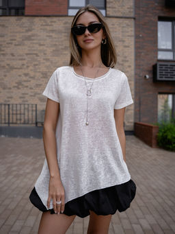 Футболка паутинка полупрозрачная