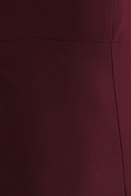 TRENDYOLMILLA Bordo Vucuda Oturan Dokuma Midi S?k Elbise TPRSS25EL00189  фото 4